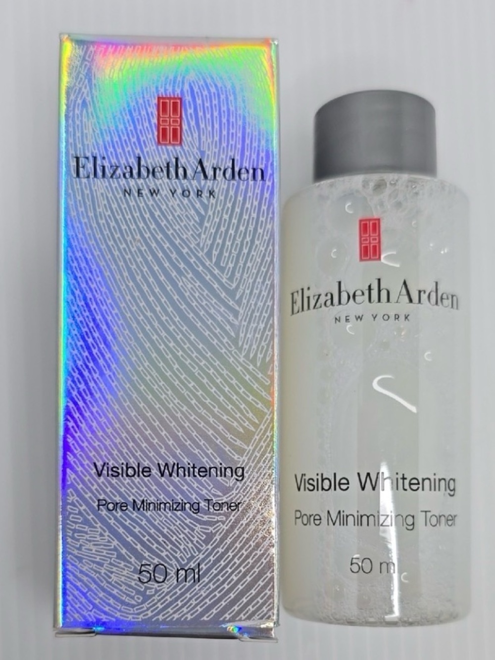 Elizabeth Arden Visible Whitening Pore Minimizing Toner - White & Silver